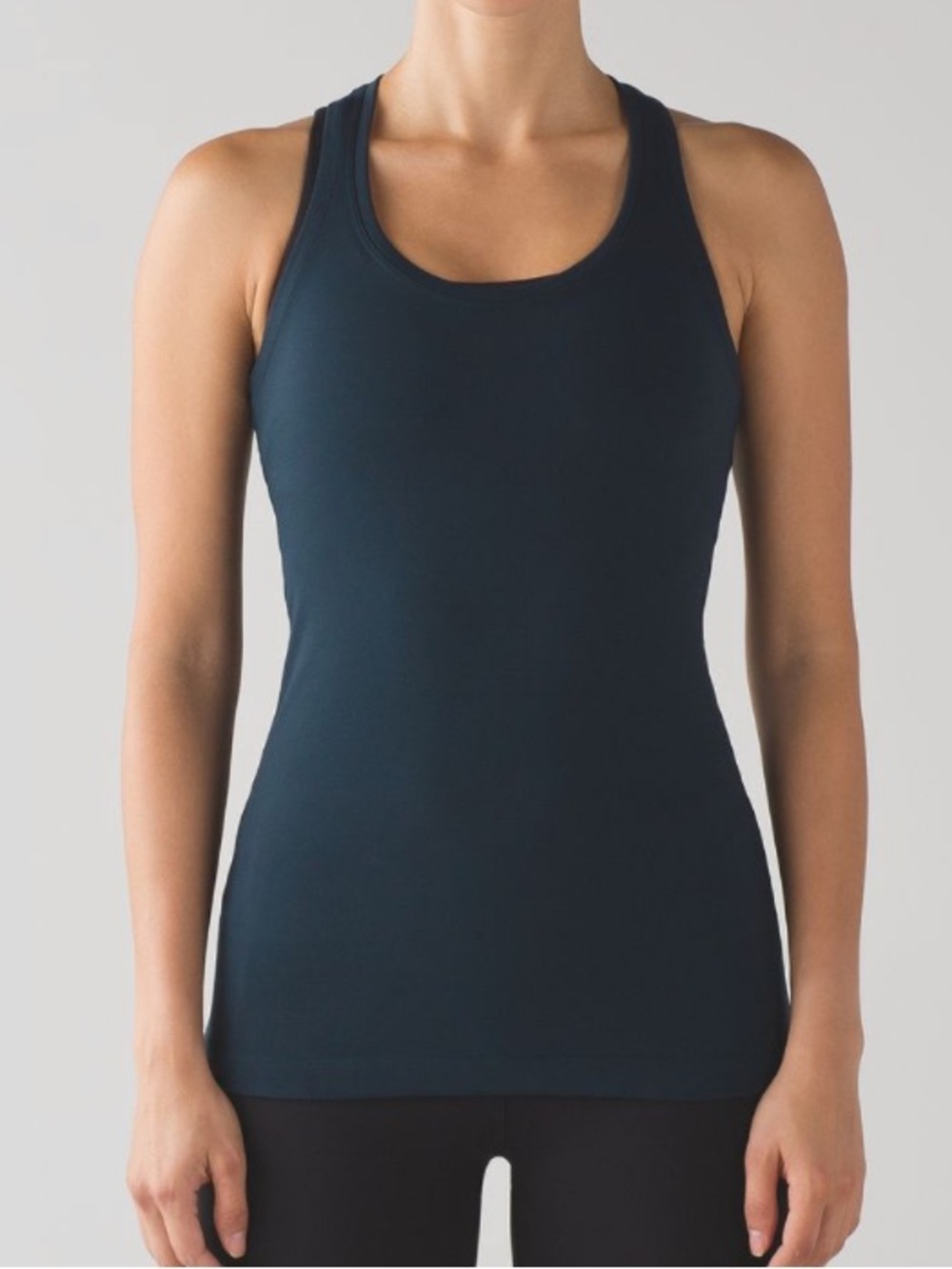 Lululemon Cool Racerback II tank top size 12 nocturnal teal